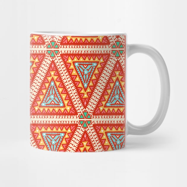 Triangular African Tribal Pattern by machmigo